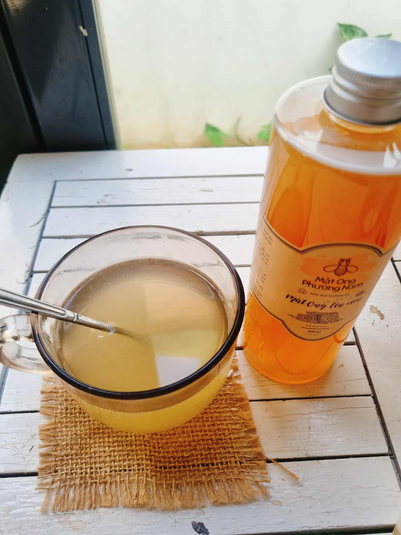 Pha mật ong lên men