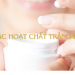 Các hoạt chất trắng da