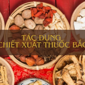 Tác dụng chiết xuất thuốc Bắc