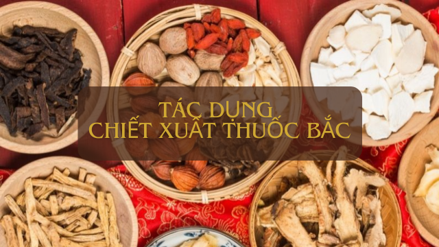 Tác dụng chiết xuất thuốc Bắc