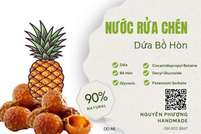 Nước rửa chén dứa bồ hòn Nguyễn Phượng