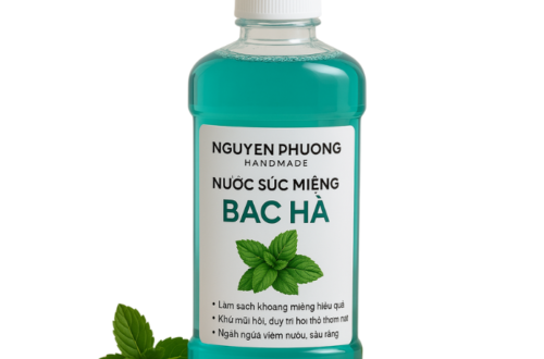 Nước súc miệng bạc hà