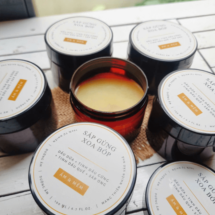 Sáp gừng xoa bóp - Hình ảnh 3