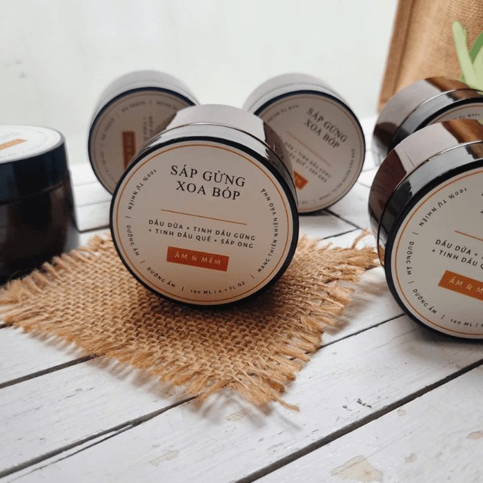 Sáp gừng xoa bóp - Hình ảnh 2