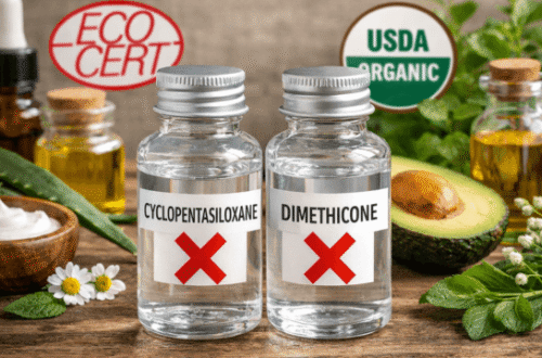 Cyclopentasiloxane và Dimethicone