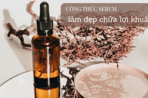 Công thức serum làm đẹp chứa lợi khuẩn