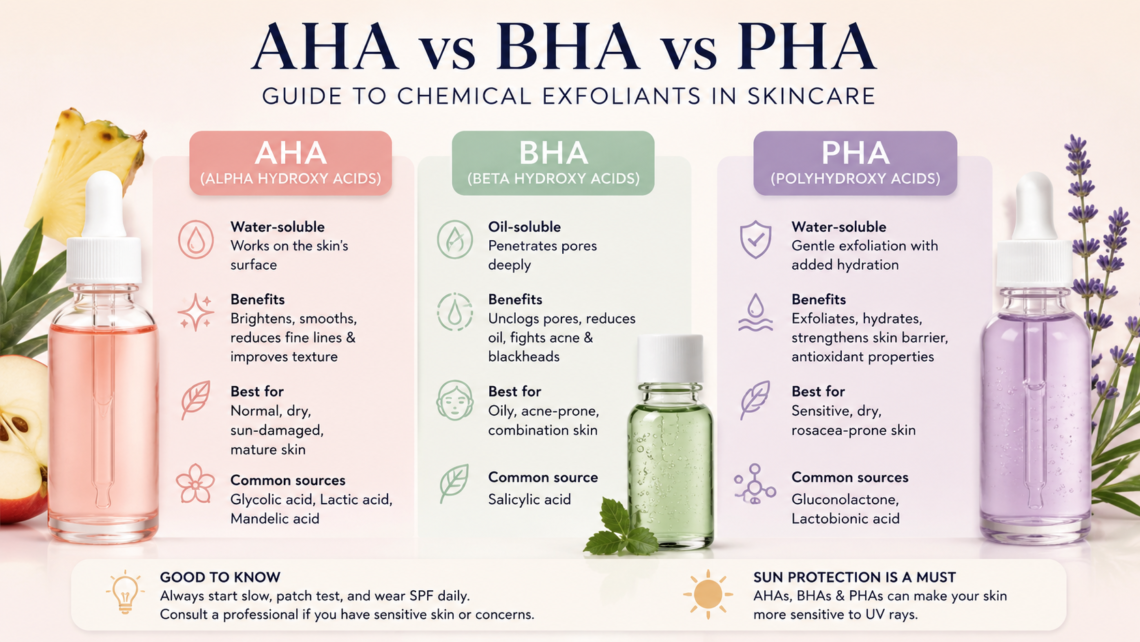Hướng dẫn dành cho nhà điều chế về chăm sóc da với AHA và BHA