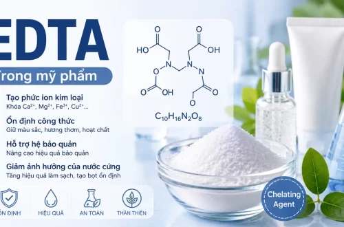 EDTA trong mỹ phẩm