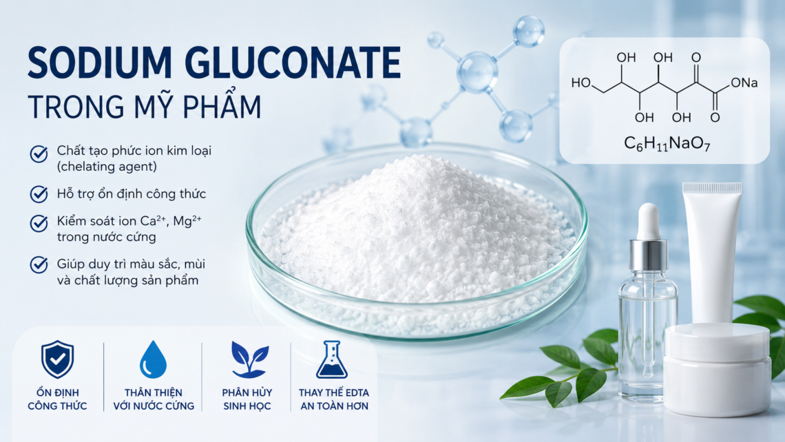 Sodium gluconate